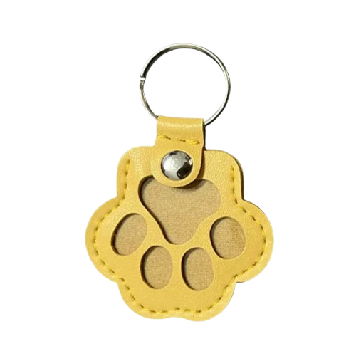 🐾 Always With You – Pet Paw Keepsake Keychain