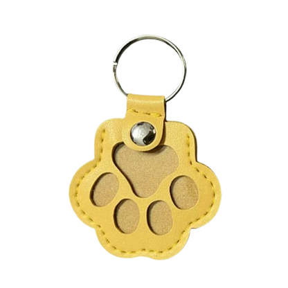🐾 Always With You – Pet Paw Keepsake Keychain
