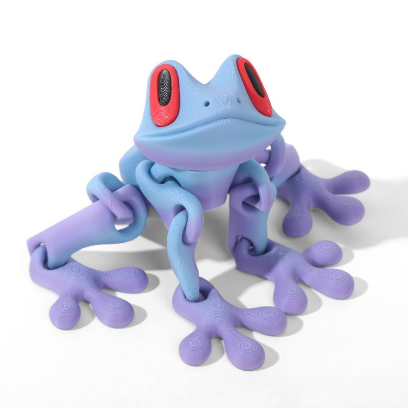 🐸 3D Printed Magnet Frog – Fun, Quirky & Collectible!