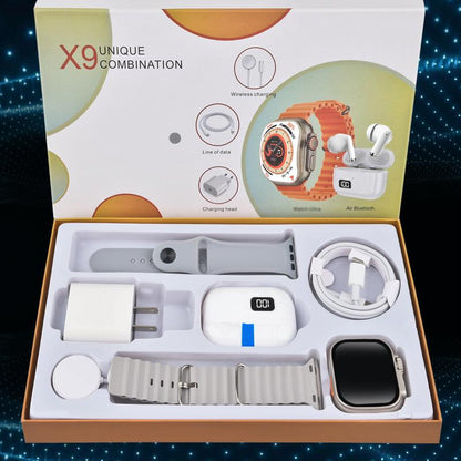 6-in-1 Smar twatch Kit Smart Watches for iPhone