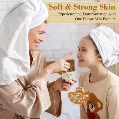 Whipped Grass-Fed Beef Tallow Honey Balm