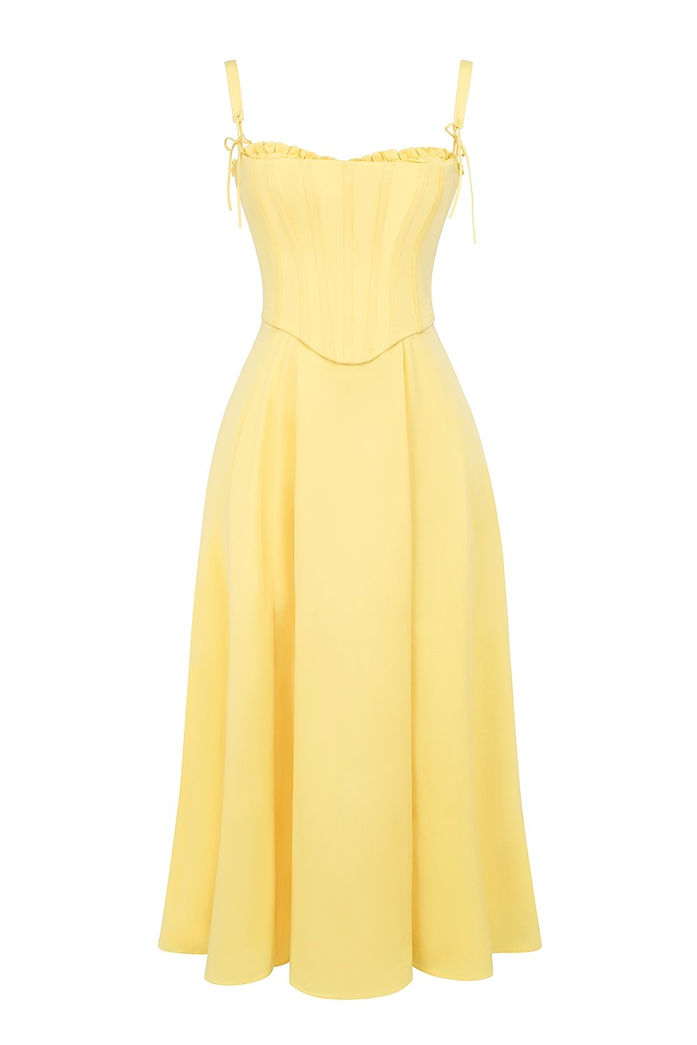 CLARABELLE SUNSHINE COTTON MIDI SUNDRESS