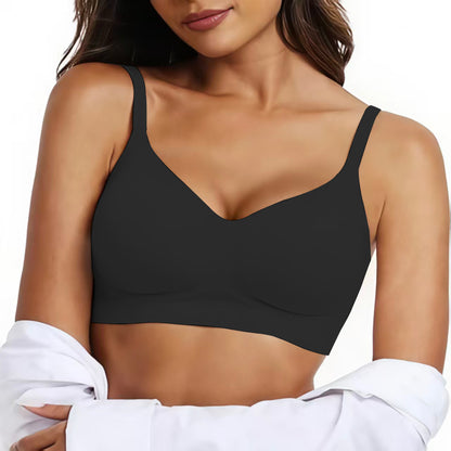 Womens Seamless Comfort Push-Up Bra