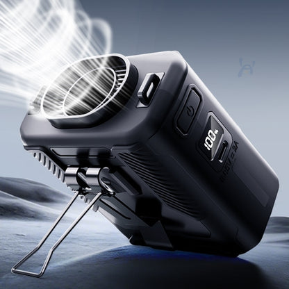 🌬️ Portable USB Waist Fan – Stay Cool Anywhere, Anytime!