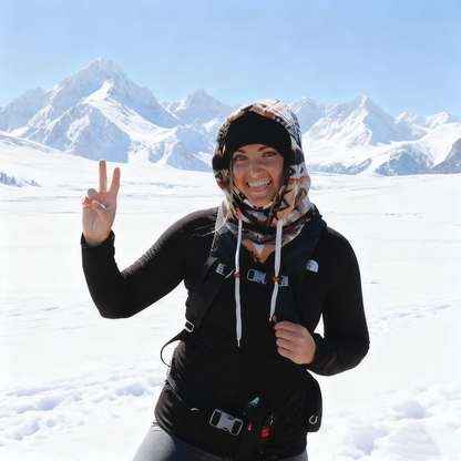 Waterproof Fleece-Lined Hood