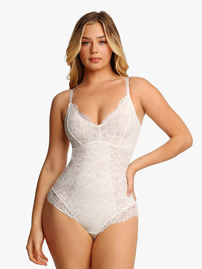 🌸 Lace Smooth Firm Control Bodysuit – Confidence, Sculpted