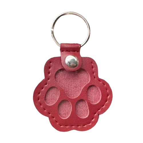 🐾 Always With You – Pet Paw Keepsake Keychain