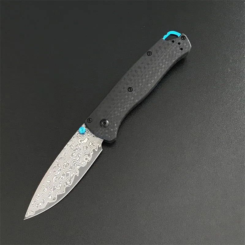 BM535C Vg10 Damascus Blade Carobon Fiber Handle
