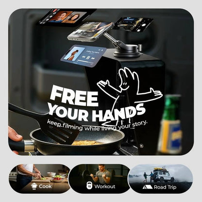 📱 LISEN iPhone 17 Vacuum MagSafe Car Mount