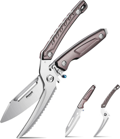 Multifunctional Split Cutting Tool with Detachable Scissors