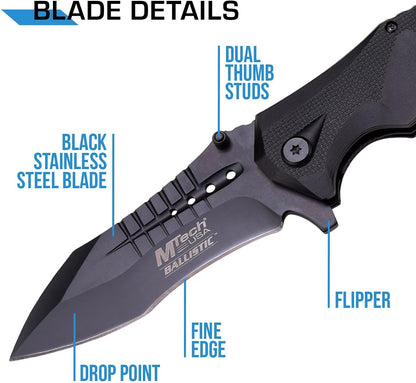 MT-A845BK SPRING ASSISTED EDC