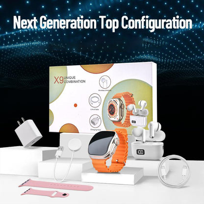 6-in-1 Smar twatch Kit Smart Watches for iPhone