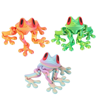 🐸 3D Printed Magnet Frog – Fun, Quirky & Collectible!