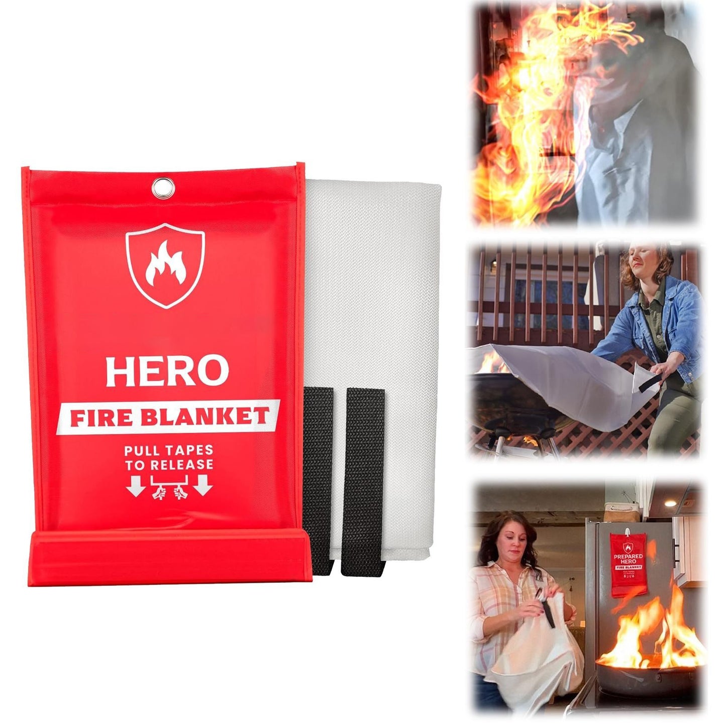 The InMivo™ Emergency Fire Blanket (2 PCS)