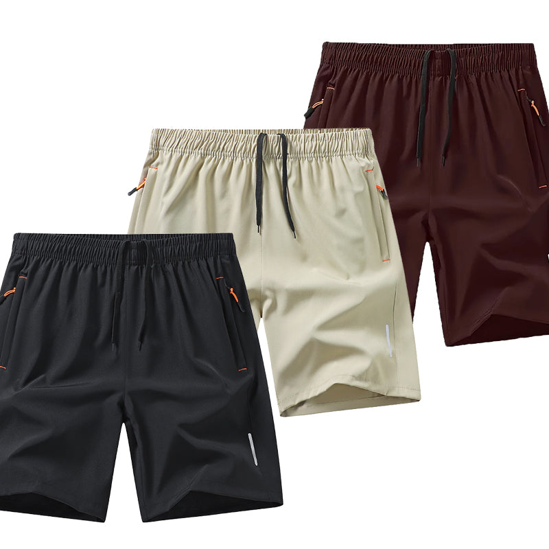 Performance Pack – Men’s Quick-Dry Training Shorts (3 PACK)