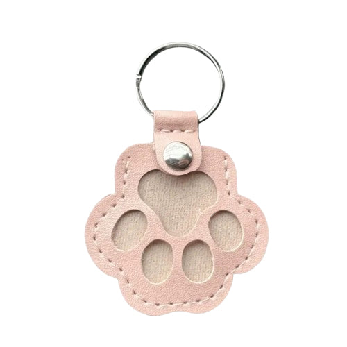 🐾 Always With You – Pet Paw Keepsake Keychain