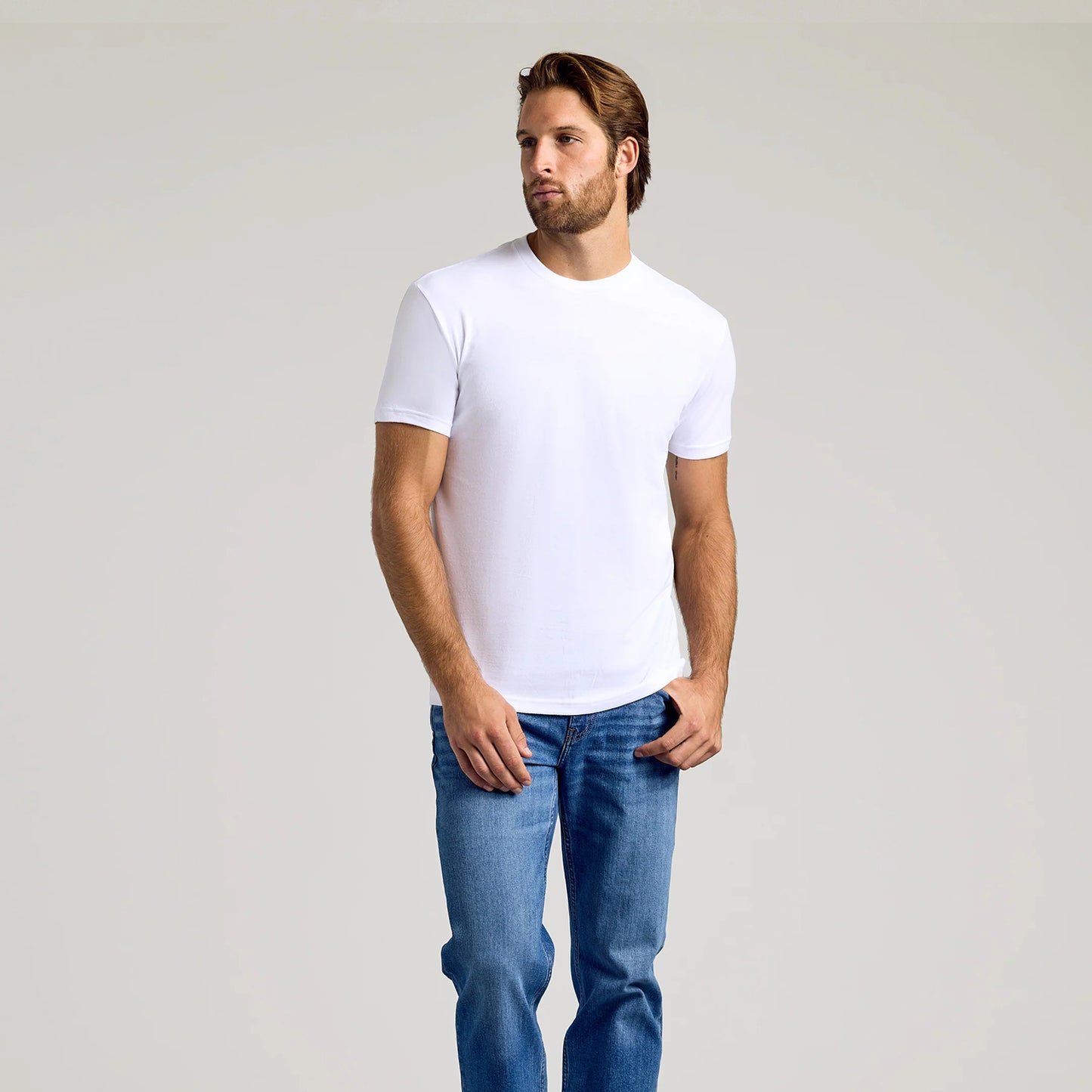 The Essential Crew Neck Tees – 3-Pack for Everyday Comfort