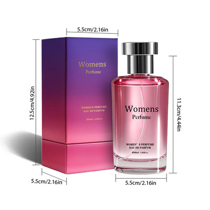 Women's Long Lasting Floral Fruity Perfume with Jasmine, Mandarin & Amber – 50ml