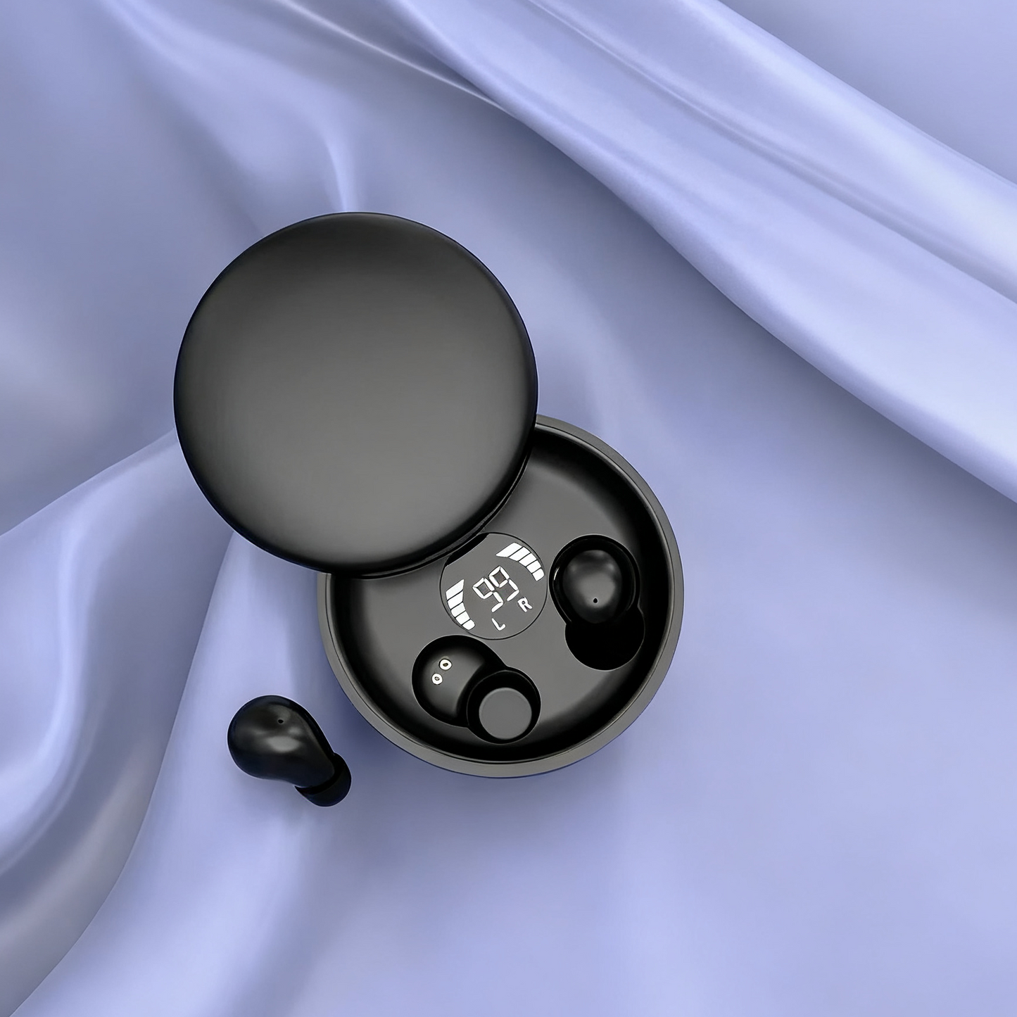 Mini Invisible Bluetooth 5.4 Earbuds – Wireless, Ultra-Discreet Sport Headphones