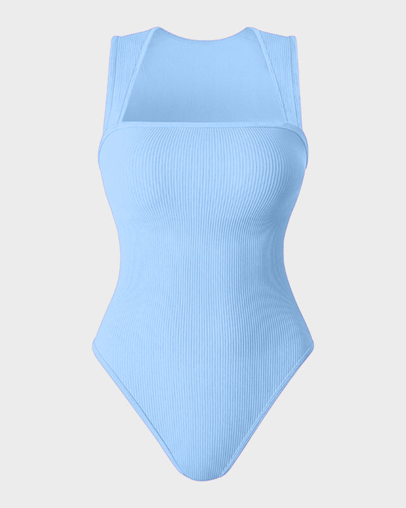 Sleeveless Tummy Control Tank Tops Bodysuits