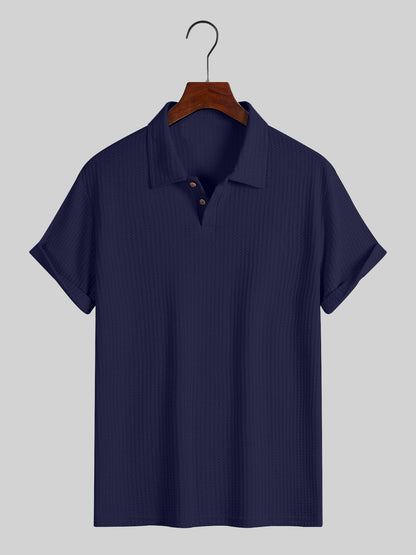 Engineered Comfort Jacquard Polo