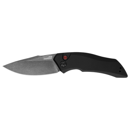 ⚔️KS Launch 1 7100BW Automatic - Black Aluminum Handle