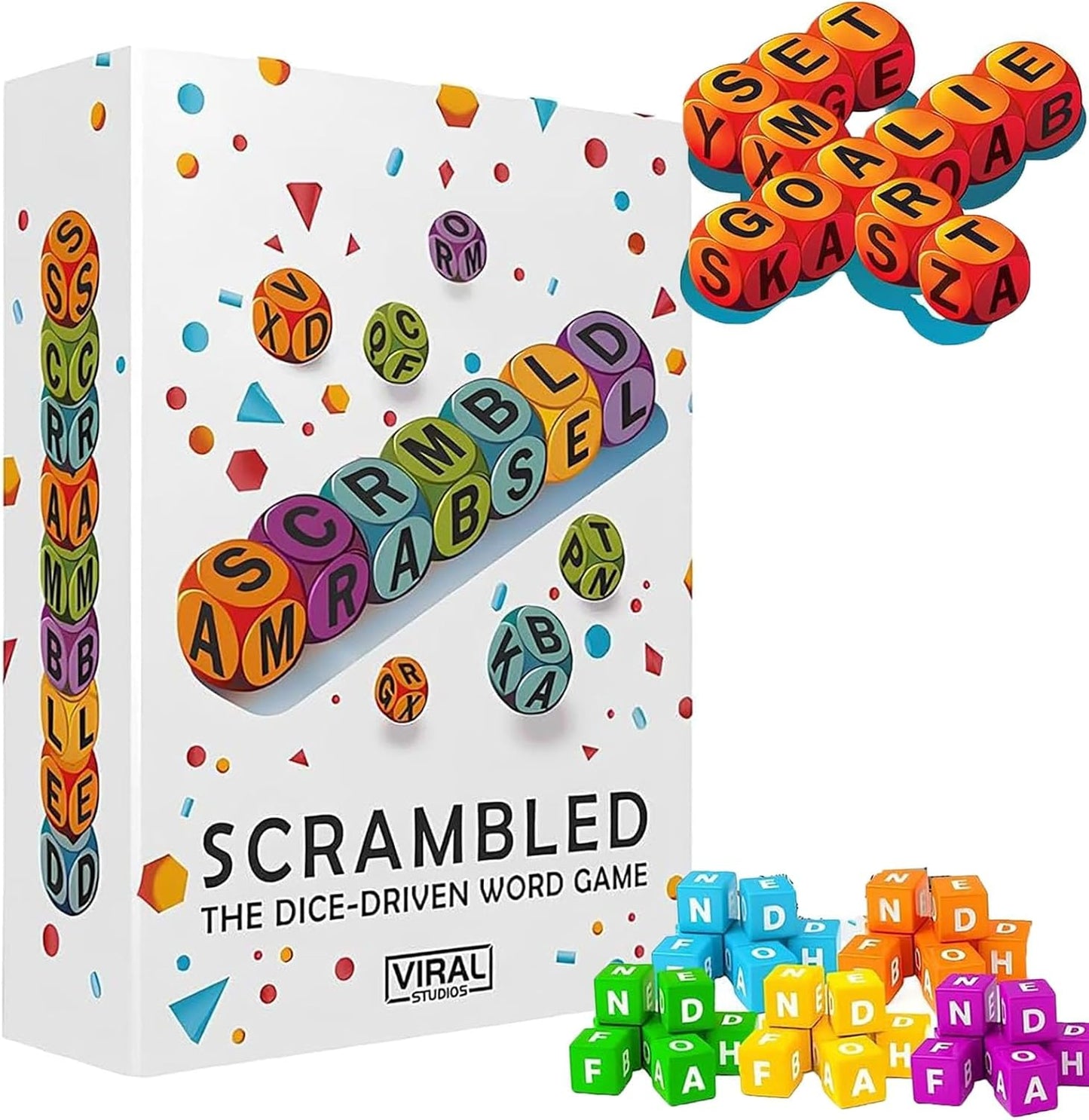 Scrambled Dice Word Game