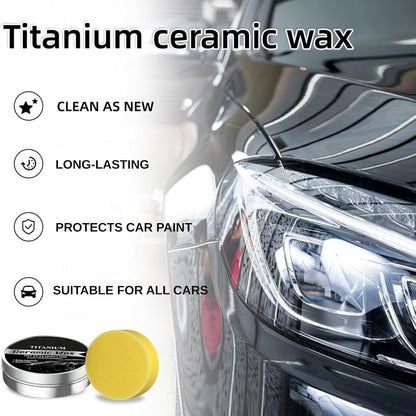 💥Ceramic Wax & Coating — High Gloss Protection & Scratch Renewal