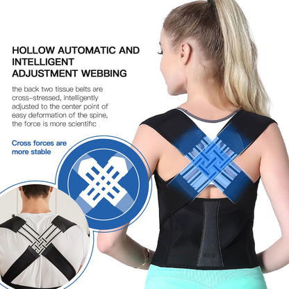 Adjustable Ergonomic Posture Corrector – All-Day Support