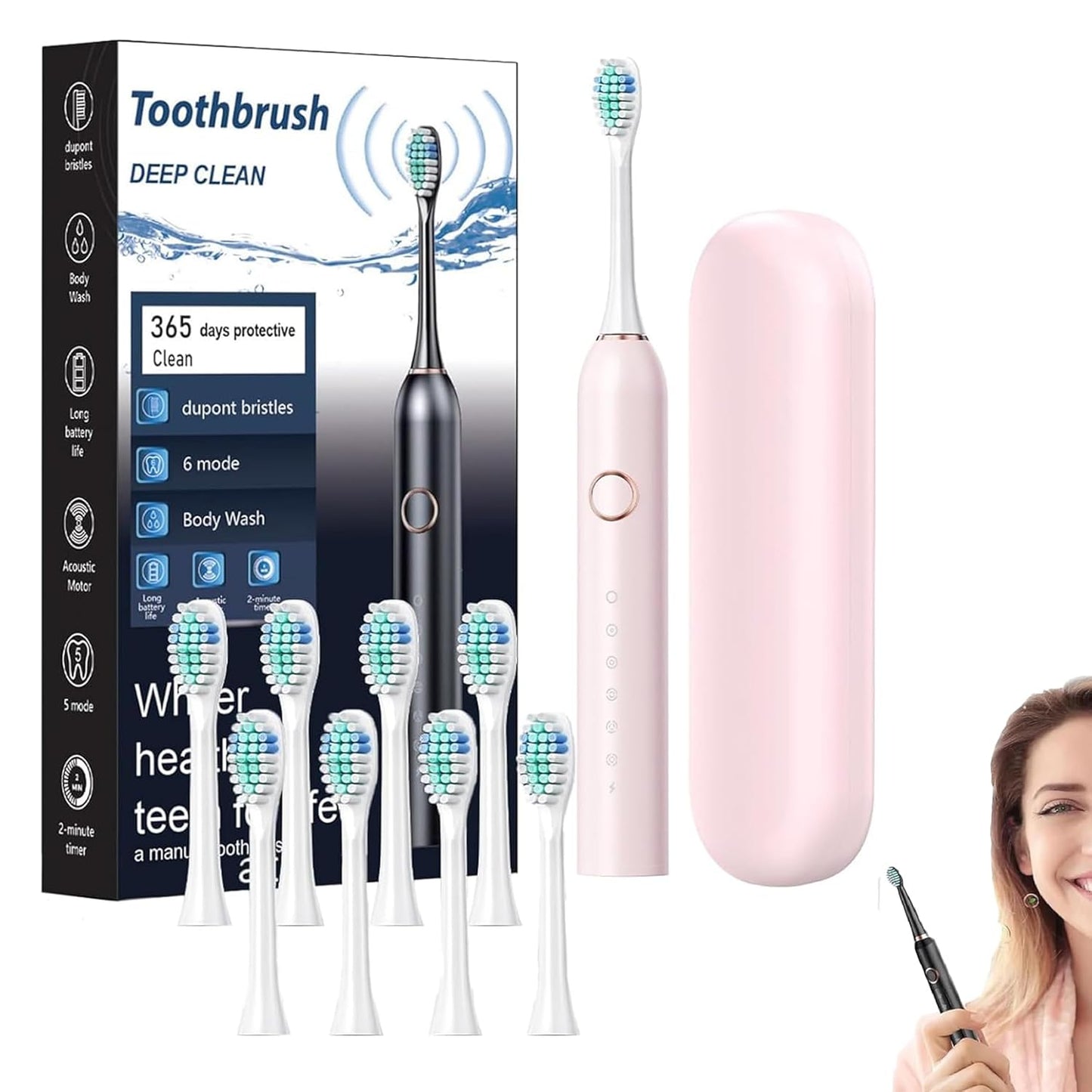 Adult Sonic Electric Toothbrush