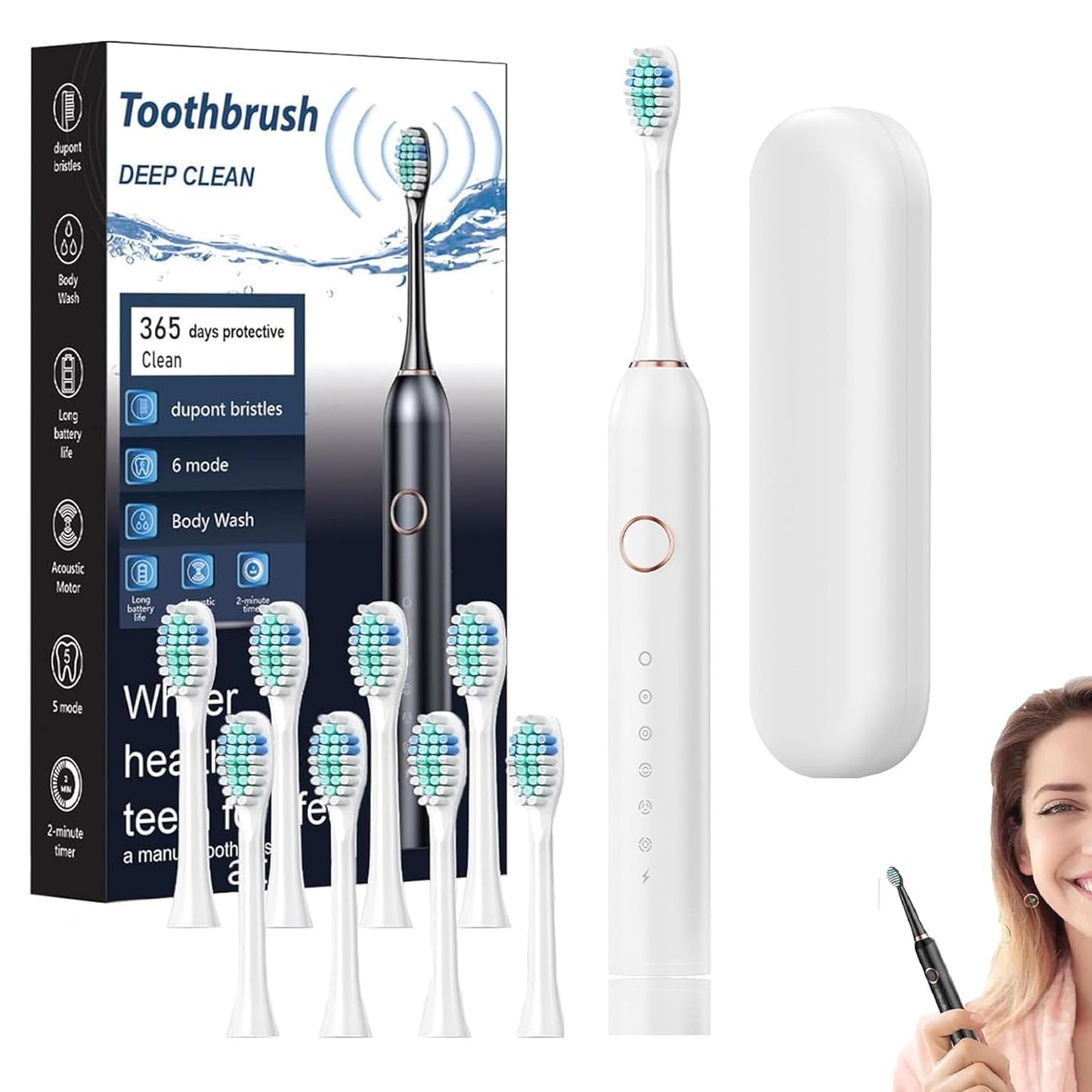 Adult Sonic Electric Toothbrush