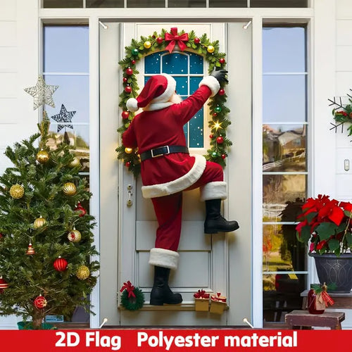 Santa Claus Door Frame Banner