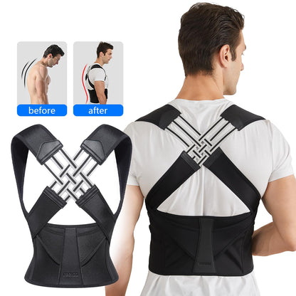 Adjustable Ergonomic Posture Corrector – All-Day Support