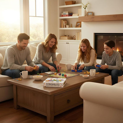 Scrambled Dice Word Game