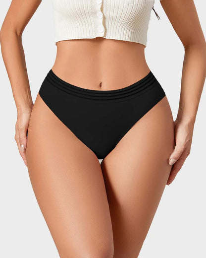 Comfy Cotton Low-Rise Thong Panty (3 PACK)