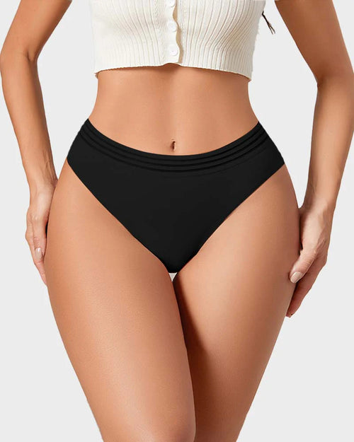 Comfy Cotton Low-Rise Thong Panty (3 PACK)