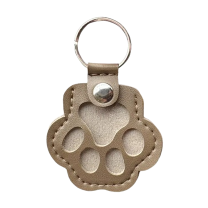 🐾 Always With You – Pet Paw Keepsake Keychain