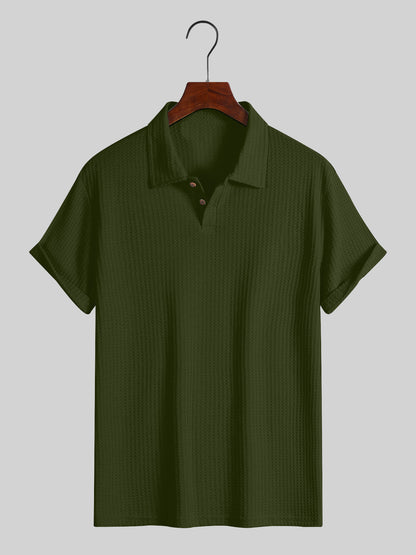 Engineered Comfort Jacquard Polo