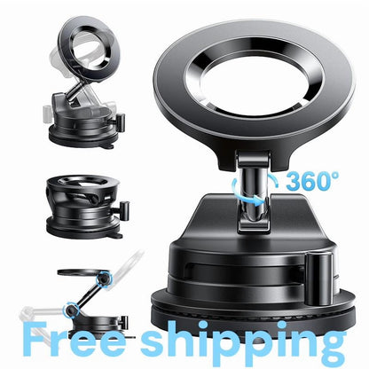 📱 LISEN iPhone 17 Vacuum MagSafe Car Mount