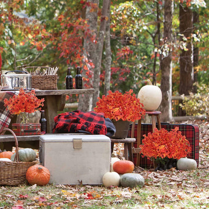 🌼 Artificial Flowers for Outdoor Decoration