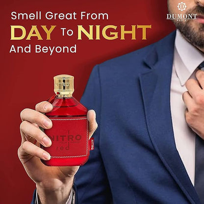 🎁Dumont Nitro Red For Men  Parfum Spray