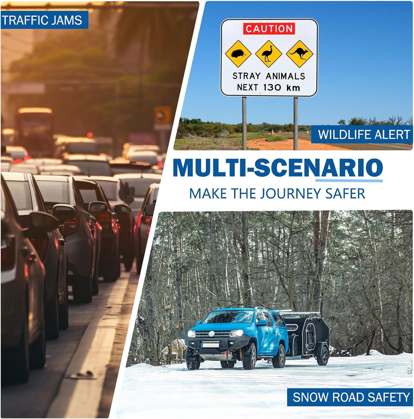 2025 Upgraded 130DB Super Loud Dual Electric Air Horn for Truck