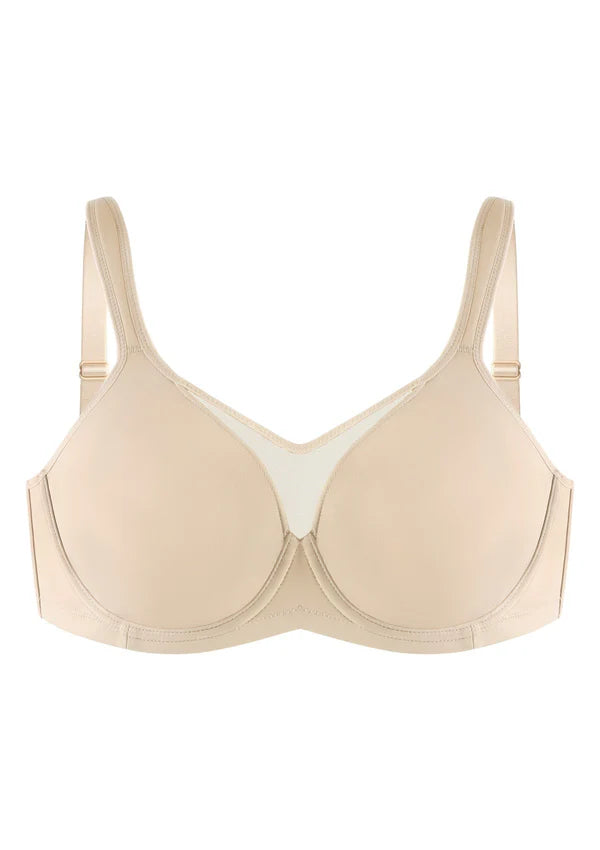 Smoothing Unlined Minimizer Underwire Bra
