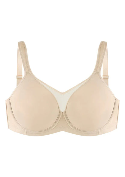 Smoothing Unlined Minimizer Underwire Bra