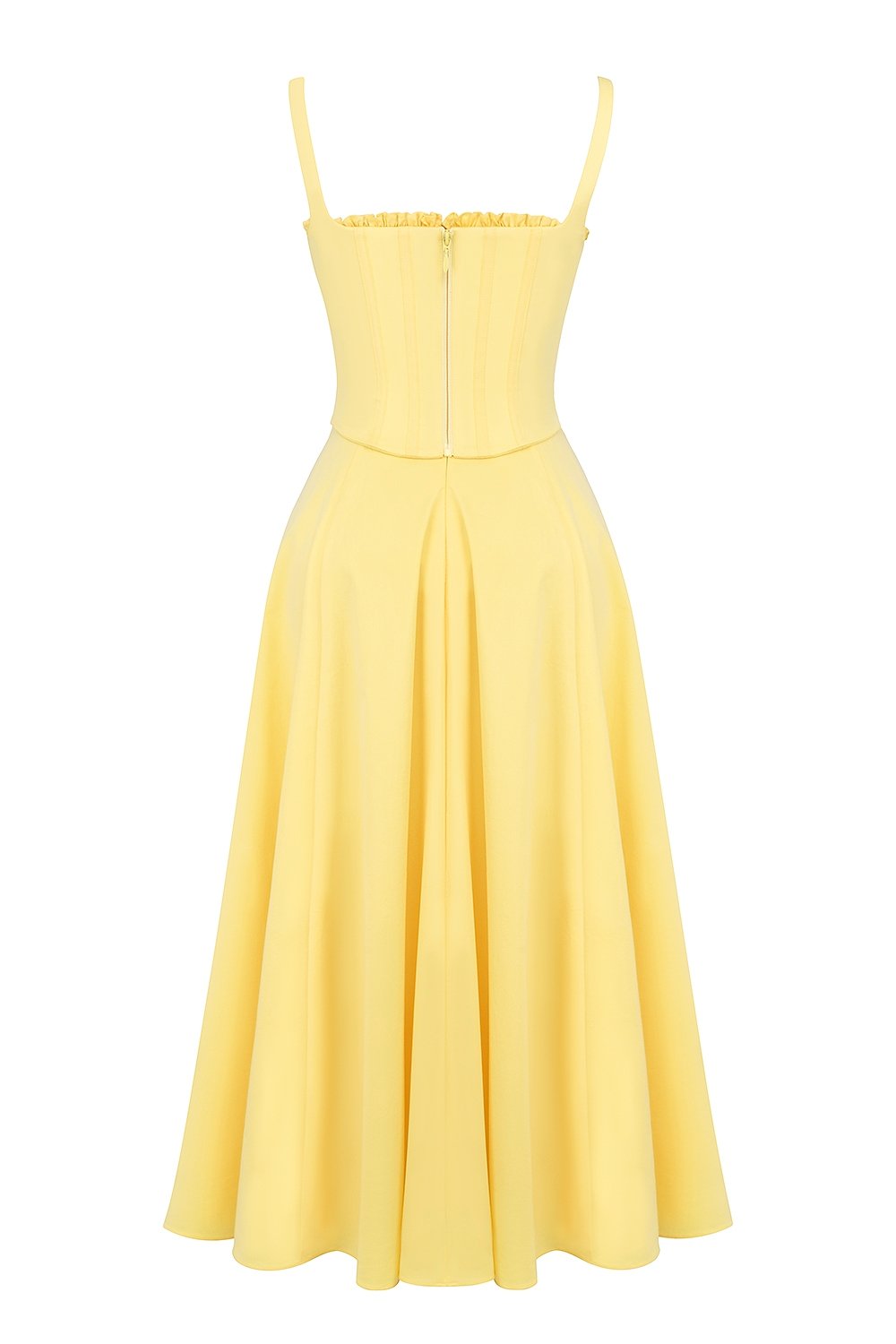 CLARABELLE SUNSHINE COTTON MIDI SUNDRESS