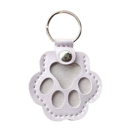 🐾 Always With You – Pet Paw Keepsake Keychain