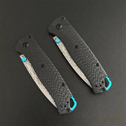 BM535C Vg10 Damascus Blade Carobon Fiber Handle