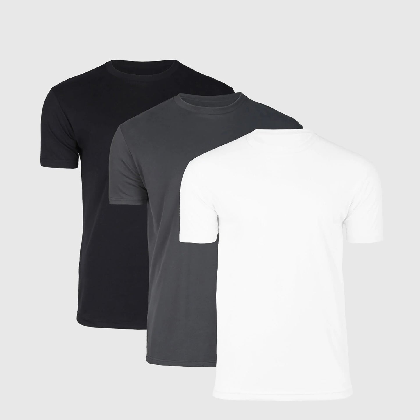 The Essential Crew Neck Tees – 3-Pack for Everyday Comfort
