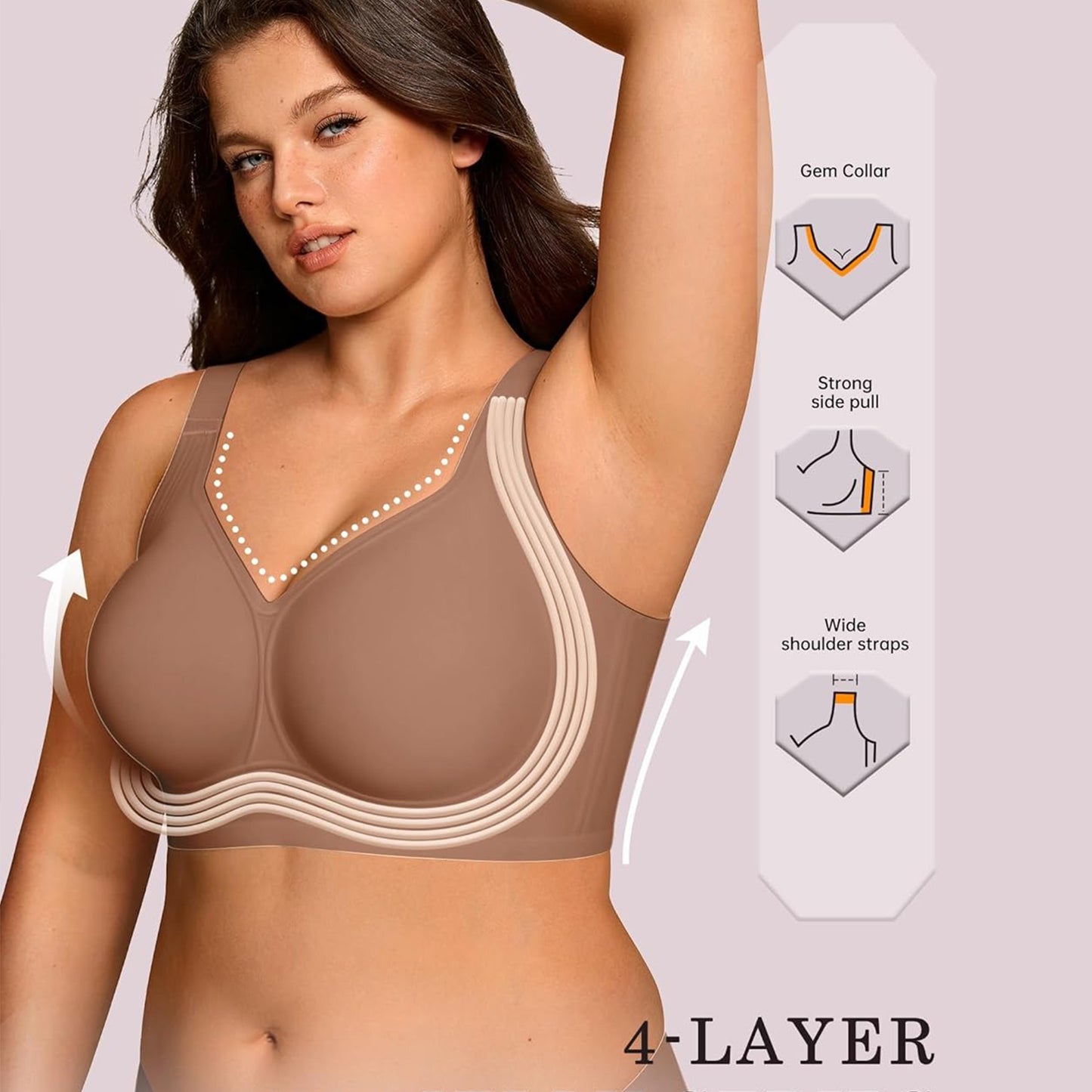 Women Wirefree Bra 🌸