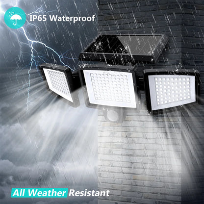 Solar Outdoor Lights with Remote Control